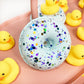Fruit Frenzy Donut Bath Bomb (with Rubber Ducky!)