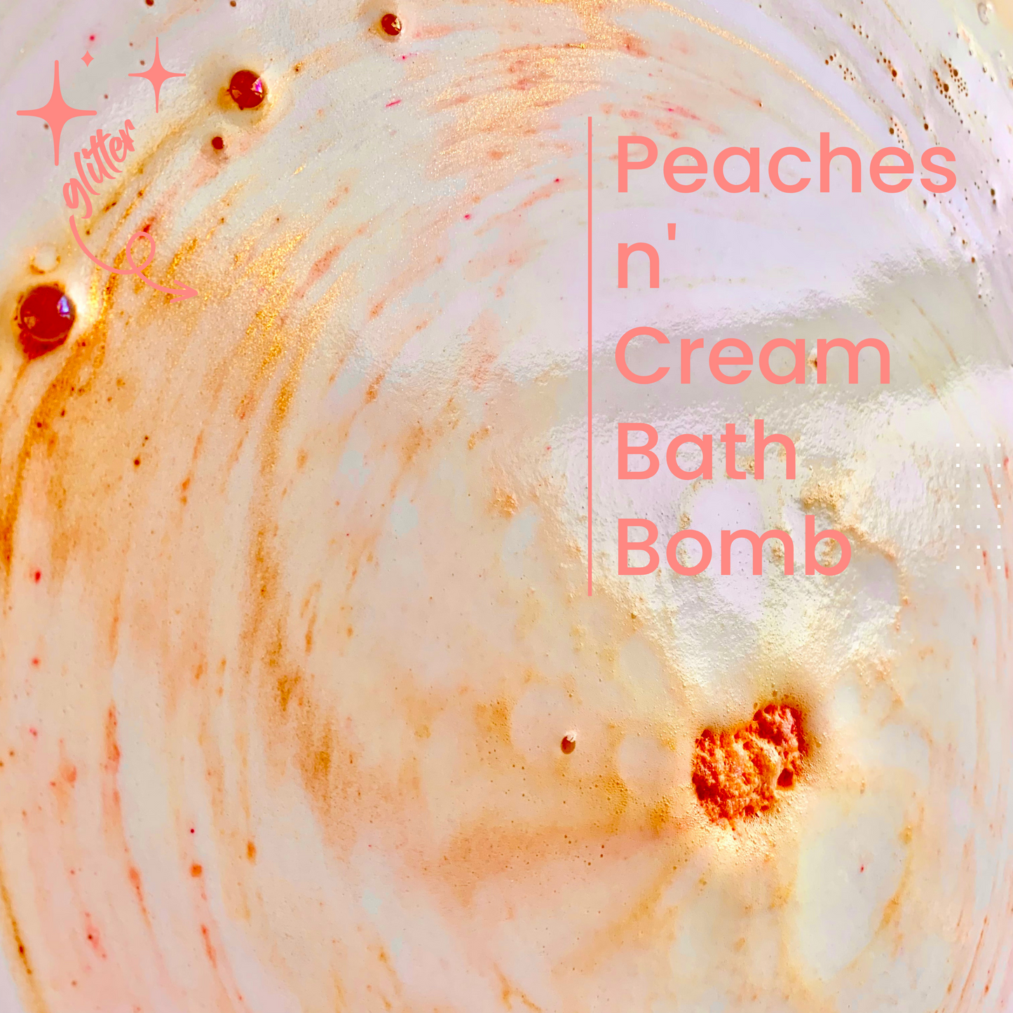 Peach n' Cream Bath Bomb