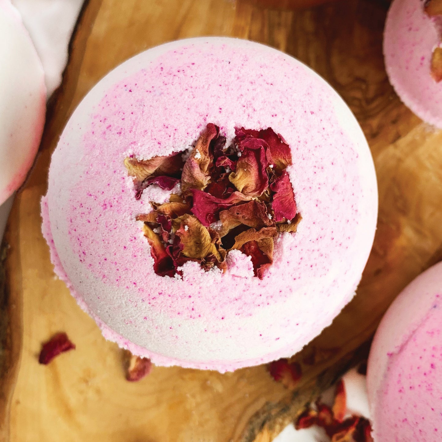 Sugared Rose Bath Bomb