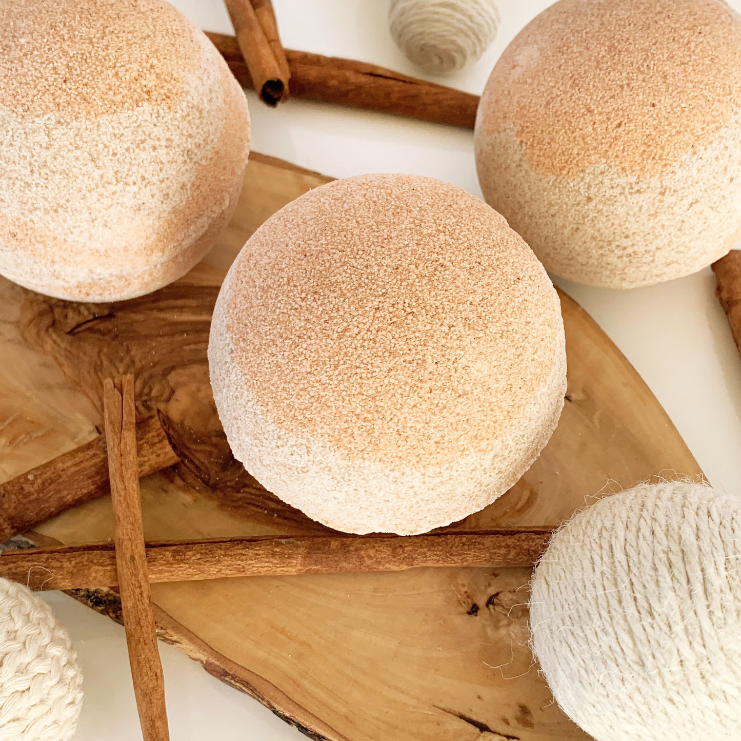 White Pumpkin Bath Bomb