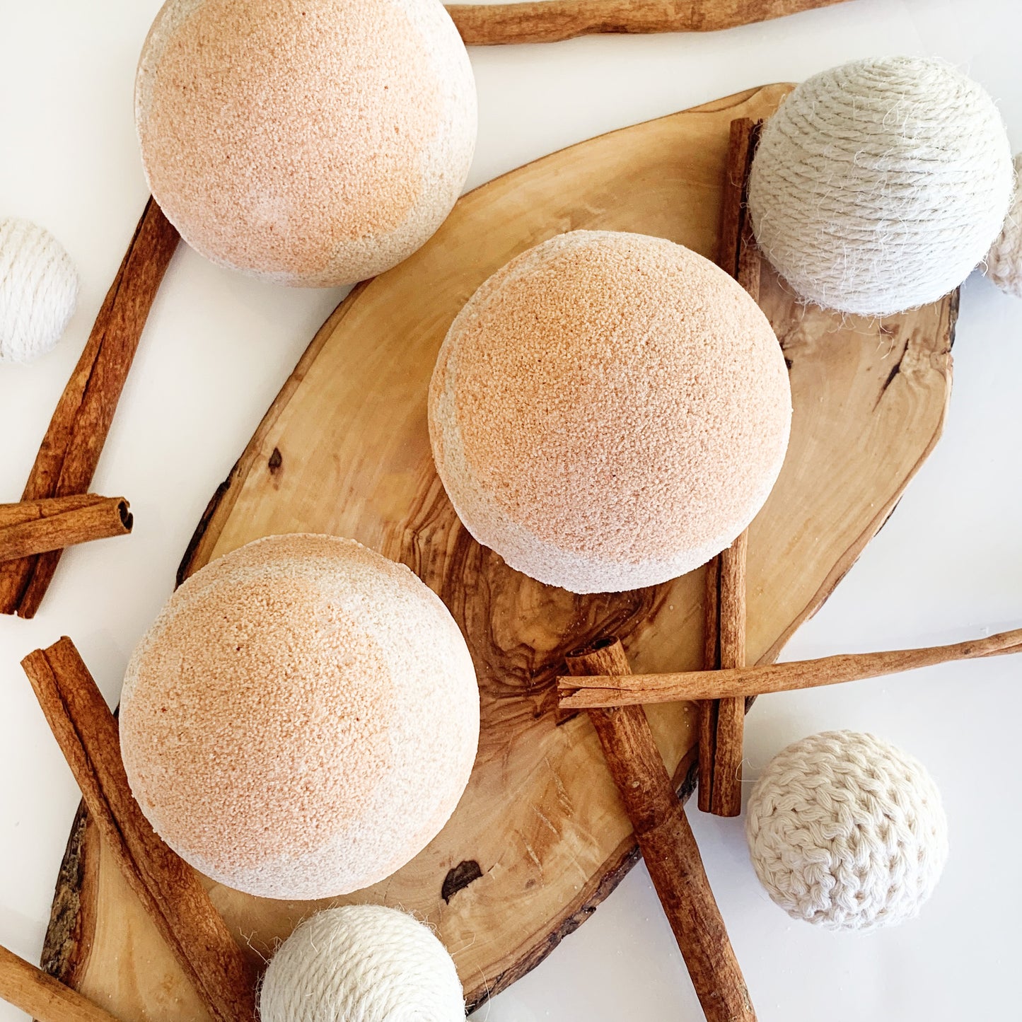 White Pumpkin Bath Bomb