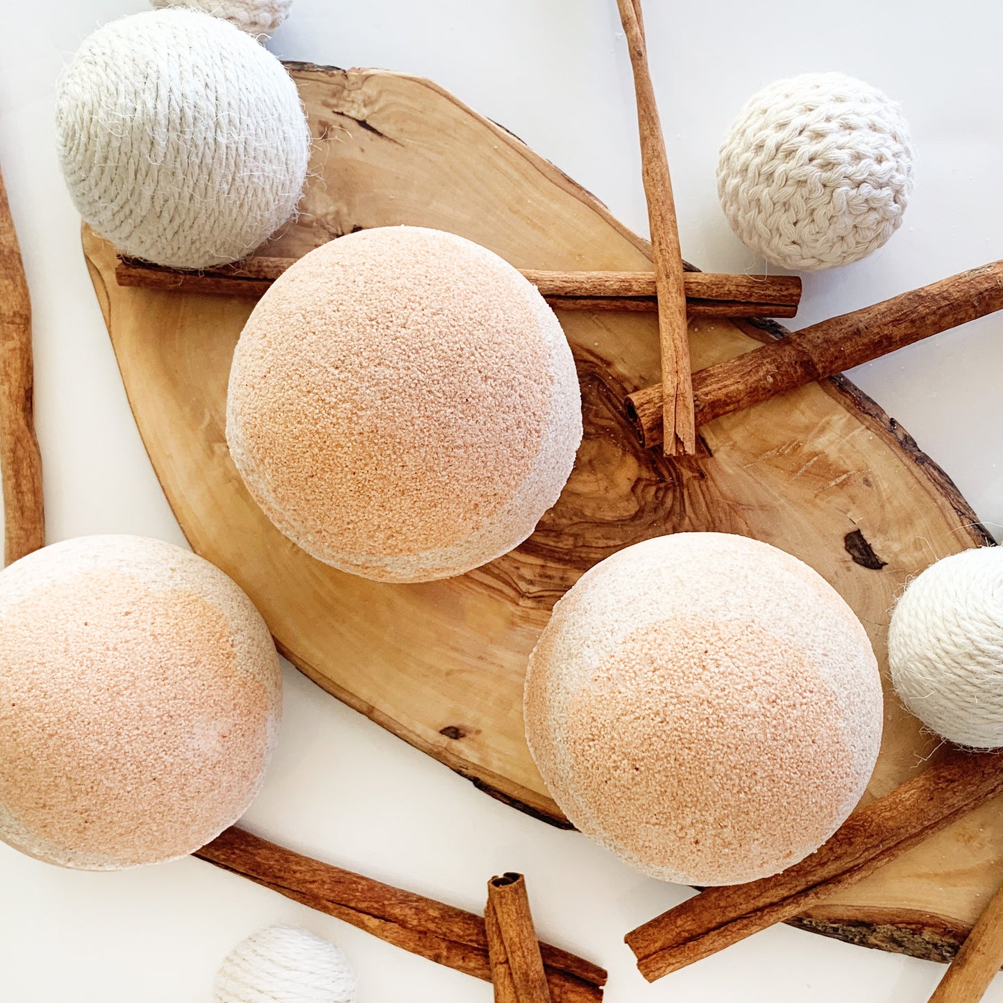 White Pumpkin Bath Bomb