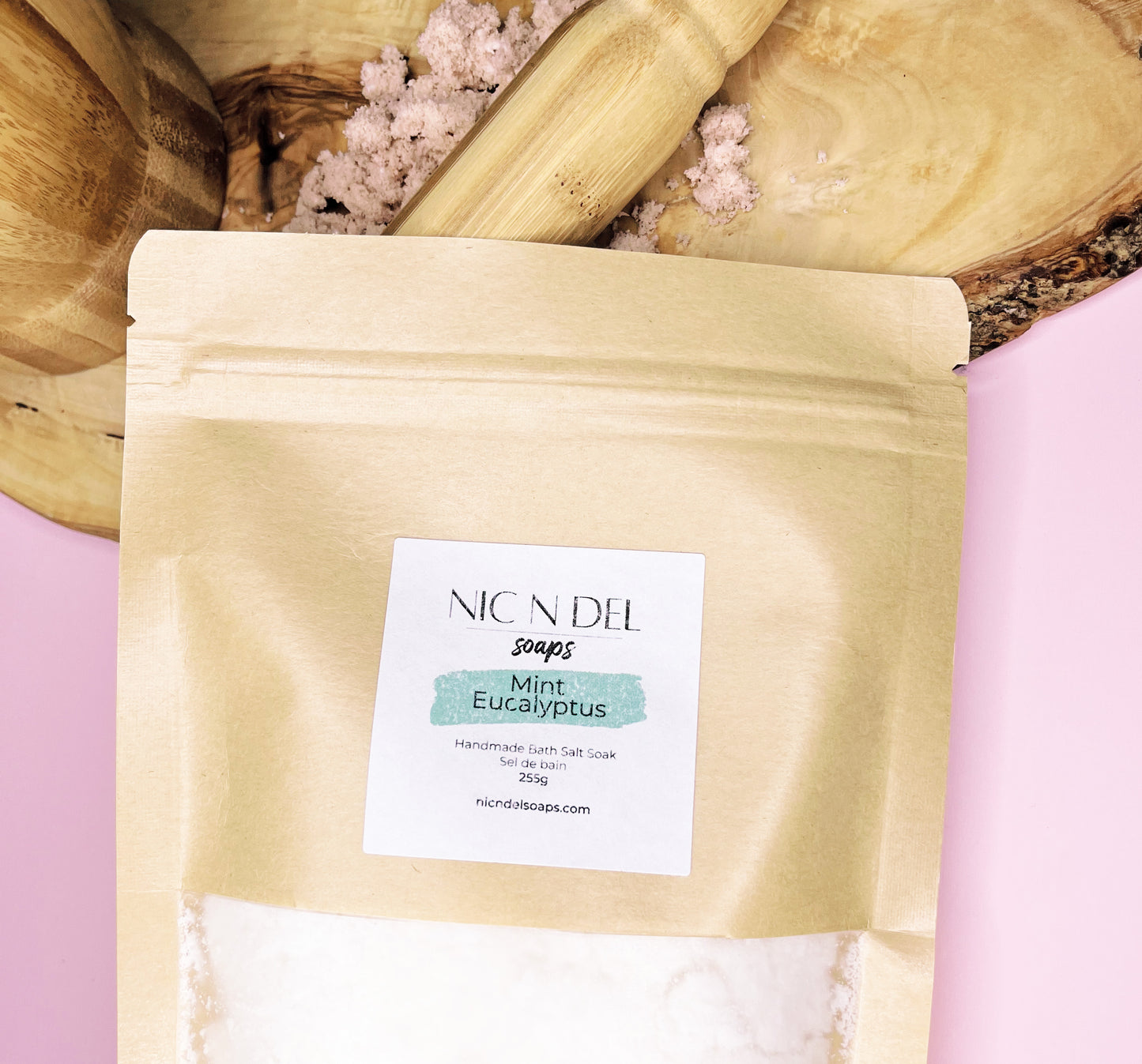 Mint Eucalyptus Bath Salt Soak